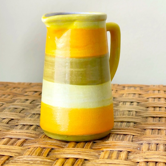 Holt Howard Striped Creamer Pitcher - Picture 1 of 13